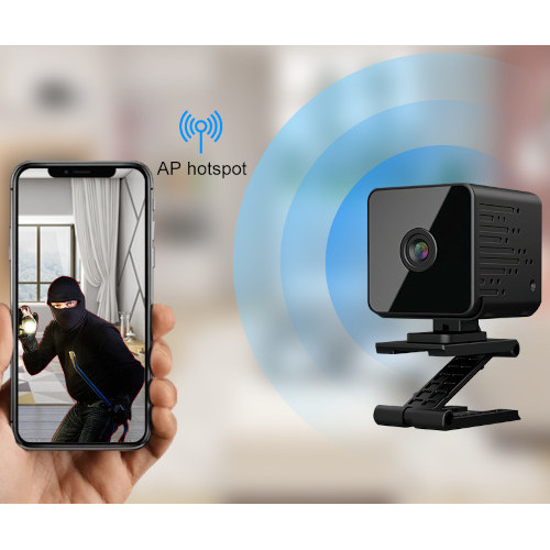 3 Hours Backup Q12 Wi-Fi Mini HD IP Camera